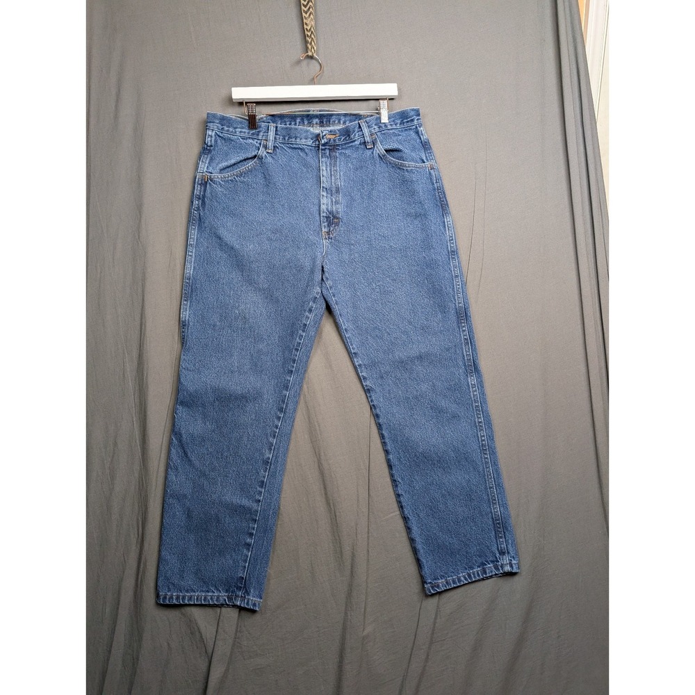 Rustler Mens Classic Regular Fit Jeans Size 38 X 29